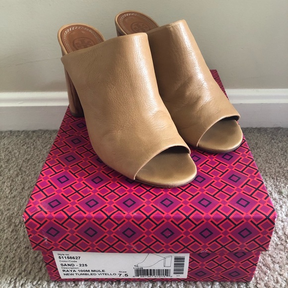 tory burch raya mule
